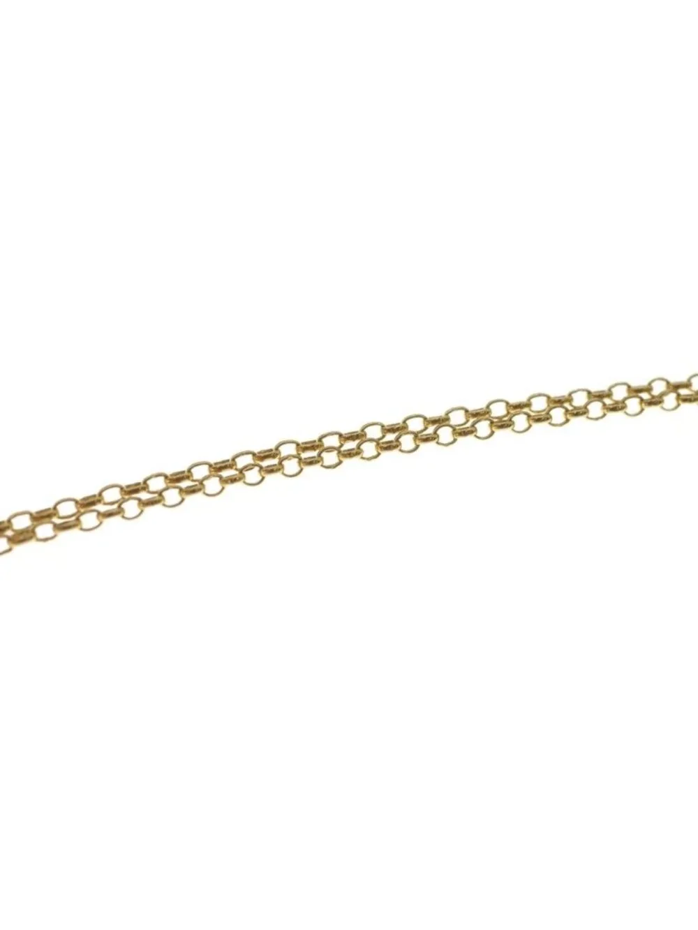 Chrome Hearts 22k Neckchain Roll Chain Necklace Gold
